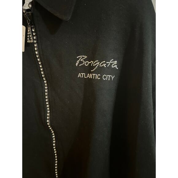Borgata casino womens rhinestone full zip jacket- size 3X-NWT- See measurements - Picture 2 of 4